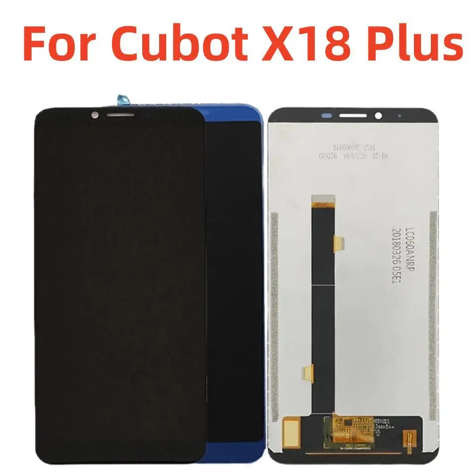 

ЖК-дисплей 5,99 дюйма для Cubot X18 Plus + дигитайзер сенсорного экрана для Cubot X18 Plus 100% протестированная работа ЖК-панель Замена + бесплатный инструмент