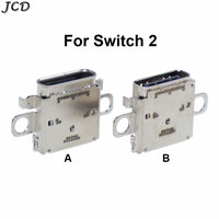 2pcs For Switch 2 NS1 Game Console Power Charging Port USB-C Connector Type-C Charger Socket Female Interface Repair Parts