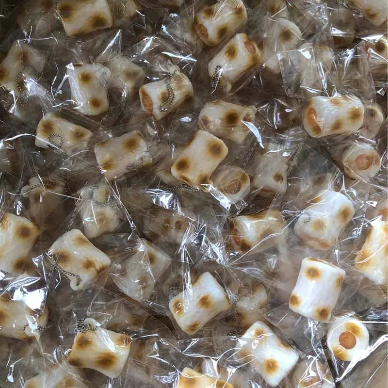 Neue Simulation Essen spielen Fisch Bambus Rad Squeeze hervorstehen Spielzeug Anhänger Büro Dekompression Spielzeug Prise Musik Zappeln Spielzeug