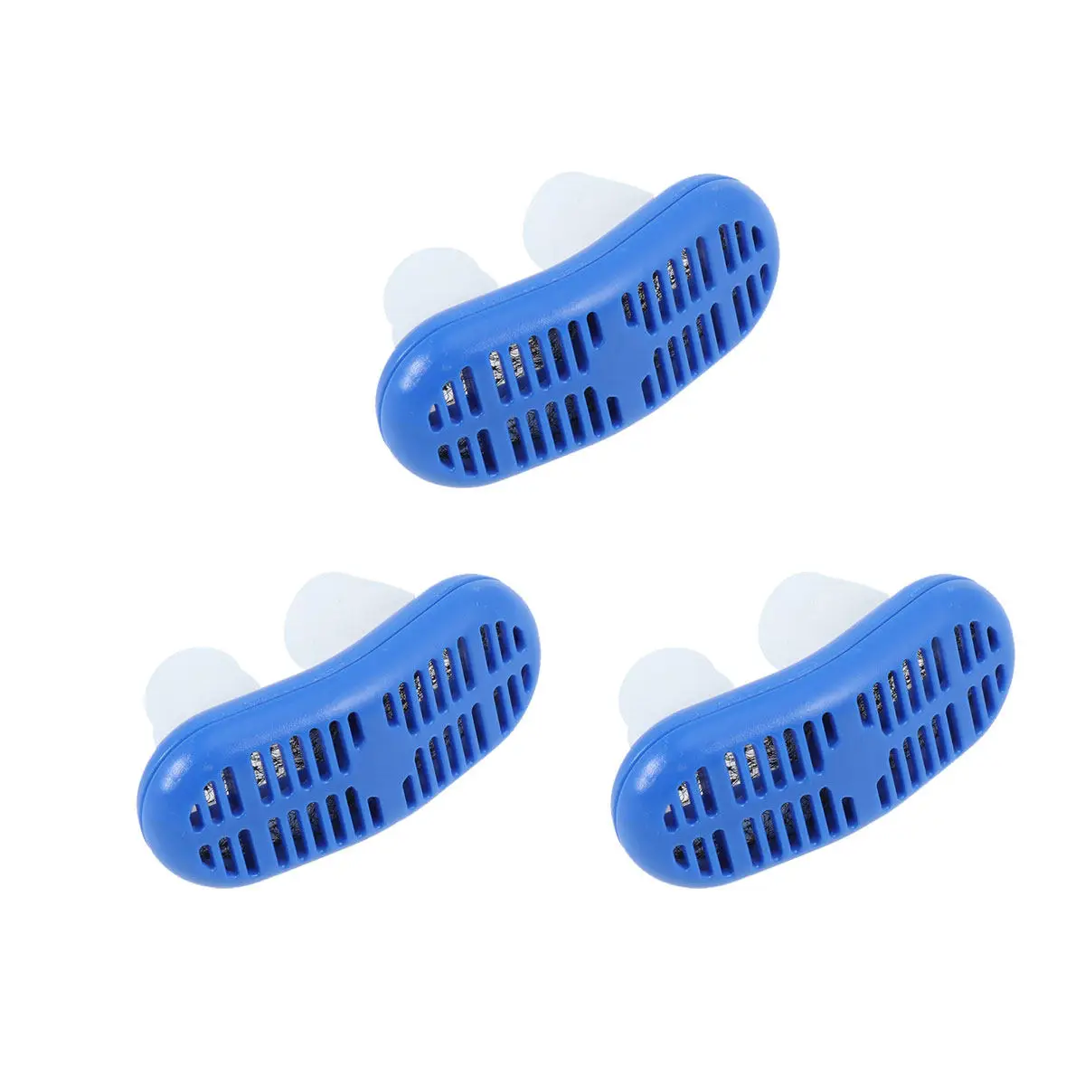 

3Pcs Anti Snore Nasal Silicone ABS Comfort Fit Nasal Congestion Breathing Aid Sleep Quietly Portable Mini