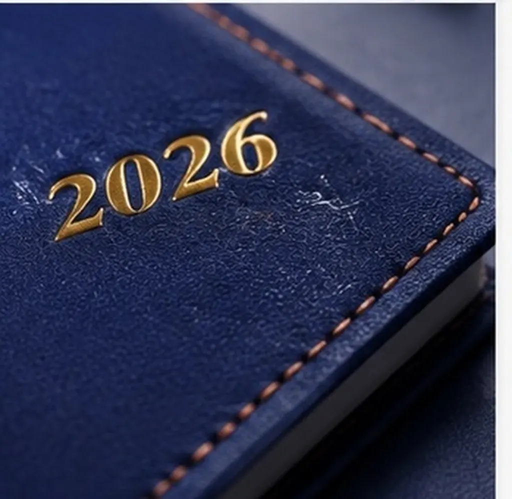 2026 Weekly Planner Book A6 Portable Slim Diary with Sturdy Faux Cover Ample Writing Space Smooth Pages for Journaling