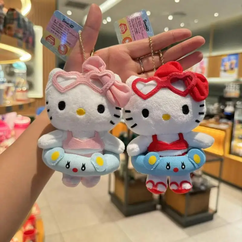 

Hello Kitty Sanrio Плюшевые Милые Мультяшные плавательные искусственные очаровательные аниме плюшевые игрушки для девочек подарок на день рождения