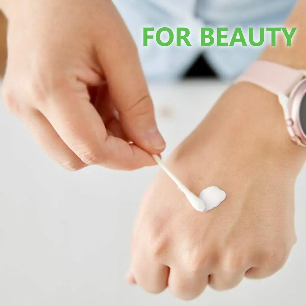 3/5/8/10Packs Disposable Double Ended Cotton Swabs Household Makeup Removal Ear Digging Hygiene Cleaning Cotton Swabs