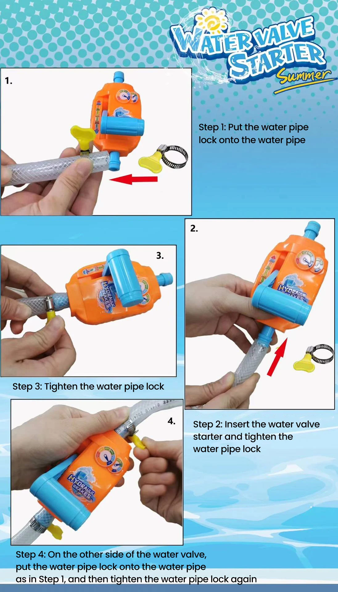 تحلق نفاث نافورة الرش الرش رذاذ الماء لعبة للأطفال الدورية داخلي في الهواء الطلق بركة لعبة الحفلات هدايا الأطفال