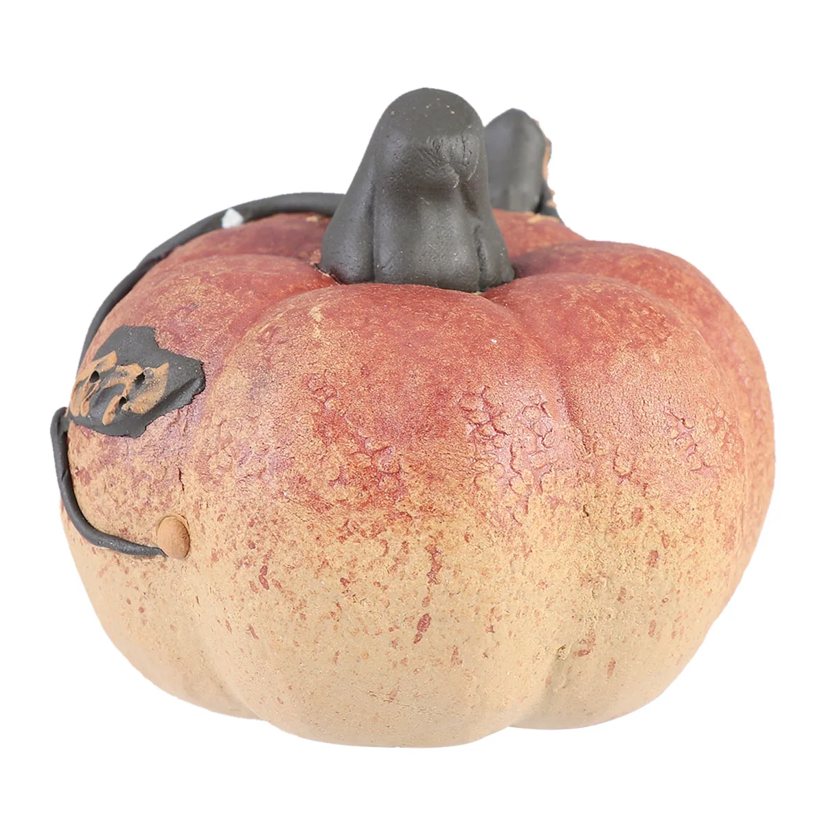 

Pumpkin Tea Tray Ornament Unique Colorful Design Purple Clay Material No Fade Home Dining Table Decor Pumpkin Tea Tray Ornament