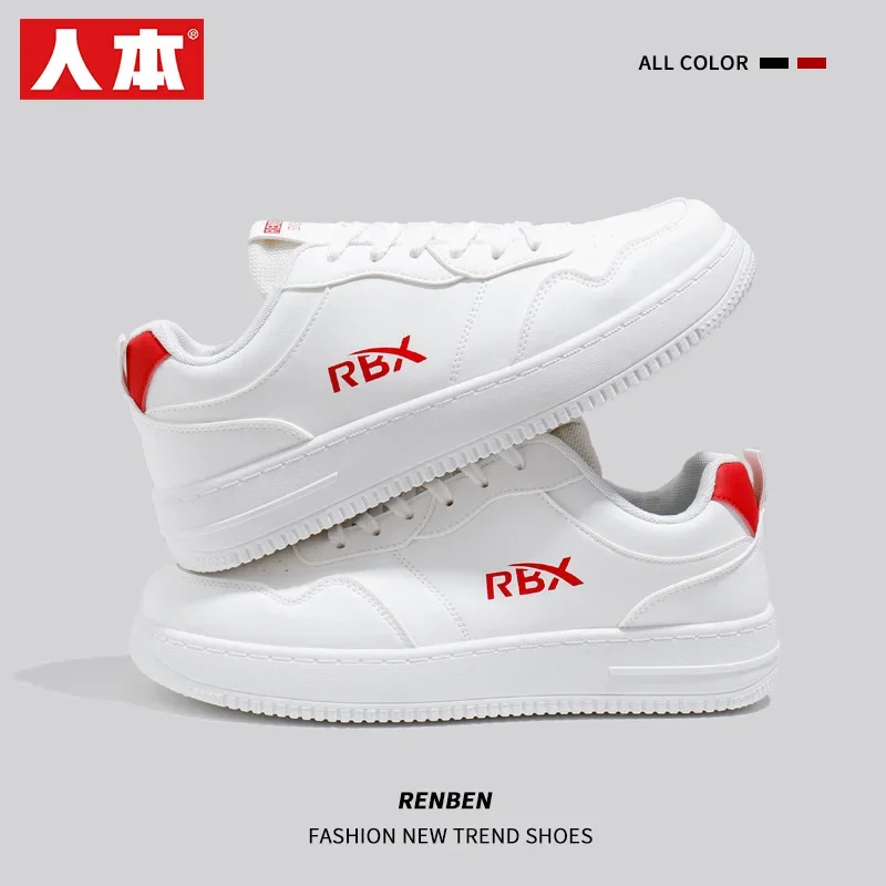

Leather breathable shoes flat white tennis shoes men's sneakers men's flat white tennis shoes sneakers