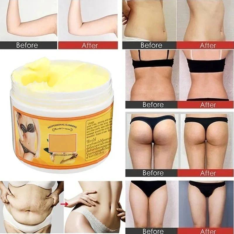 Neues Körperform ungs gel 2024 Ingwer Fett verbrennungs creme Anti-Cellulite Ganzkörper abnehmen Gewichts verlust Massage creme heißer Verkauf 30g