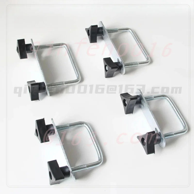 4pc U Bolt Clamp   Universal Roof Case Mounting Kit  Hardware High Performance for Car Van Roof Rack
