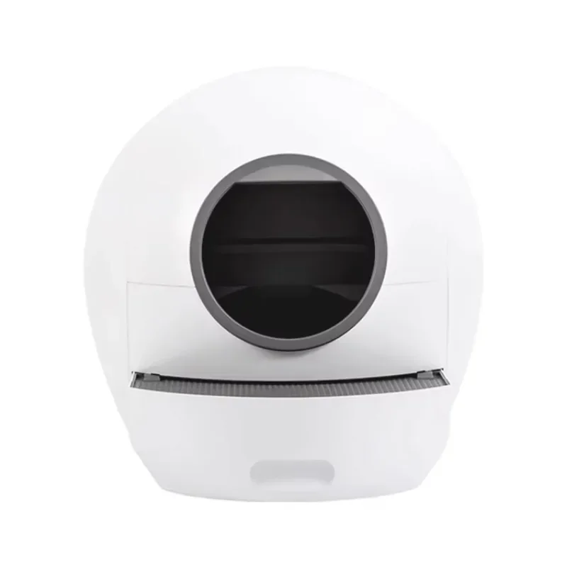 

Automatic Cat Toilet Self Cleaning Cats Sandbox Smart Litter Box Closed Tray Toilet Rotary Training Detachable Bedpan