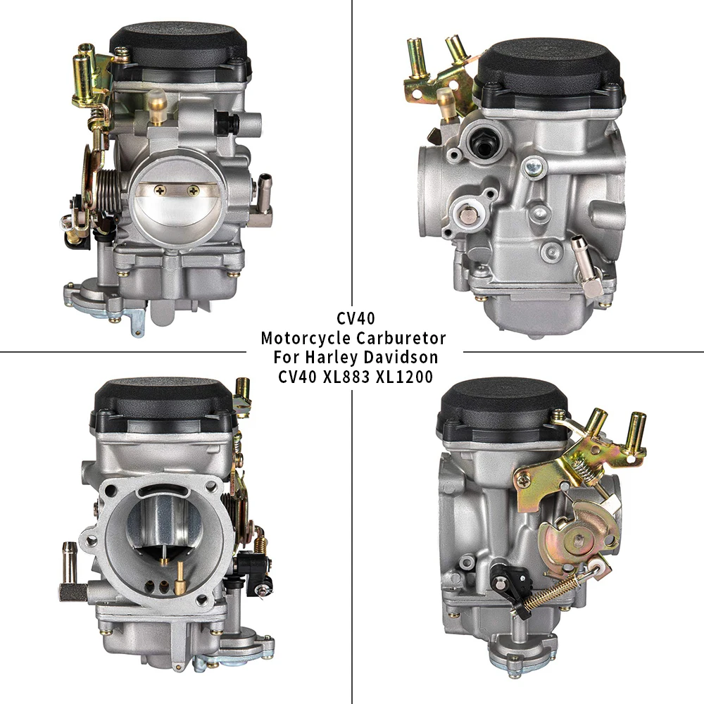 Motorcycle Carburetor For Harley Davidson Sportster CV40 40mm Parts Road King Super Glide 883 1200 Fuel Systems Carb Accessories