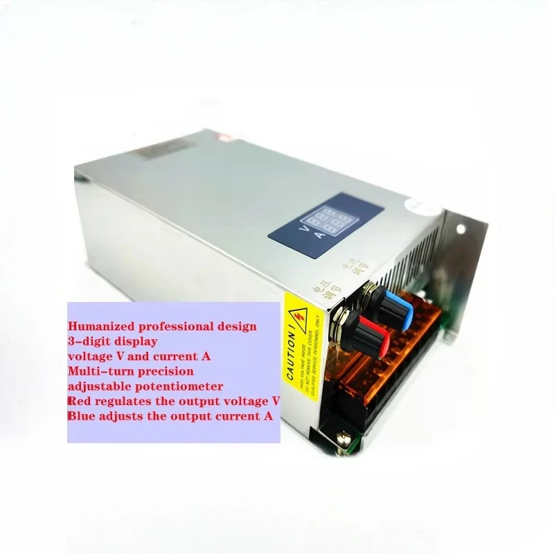 1000W Adjustable Power Supply Module, 0-12V 80A /0-24V 0-42A, Digital Display Continuous Voltage Current Regulation