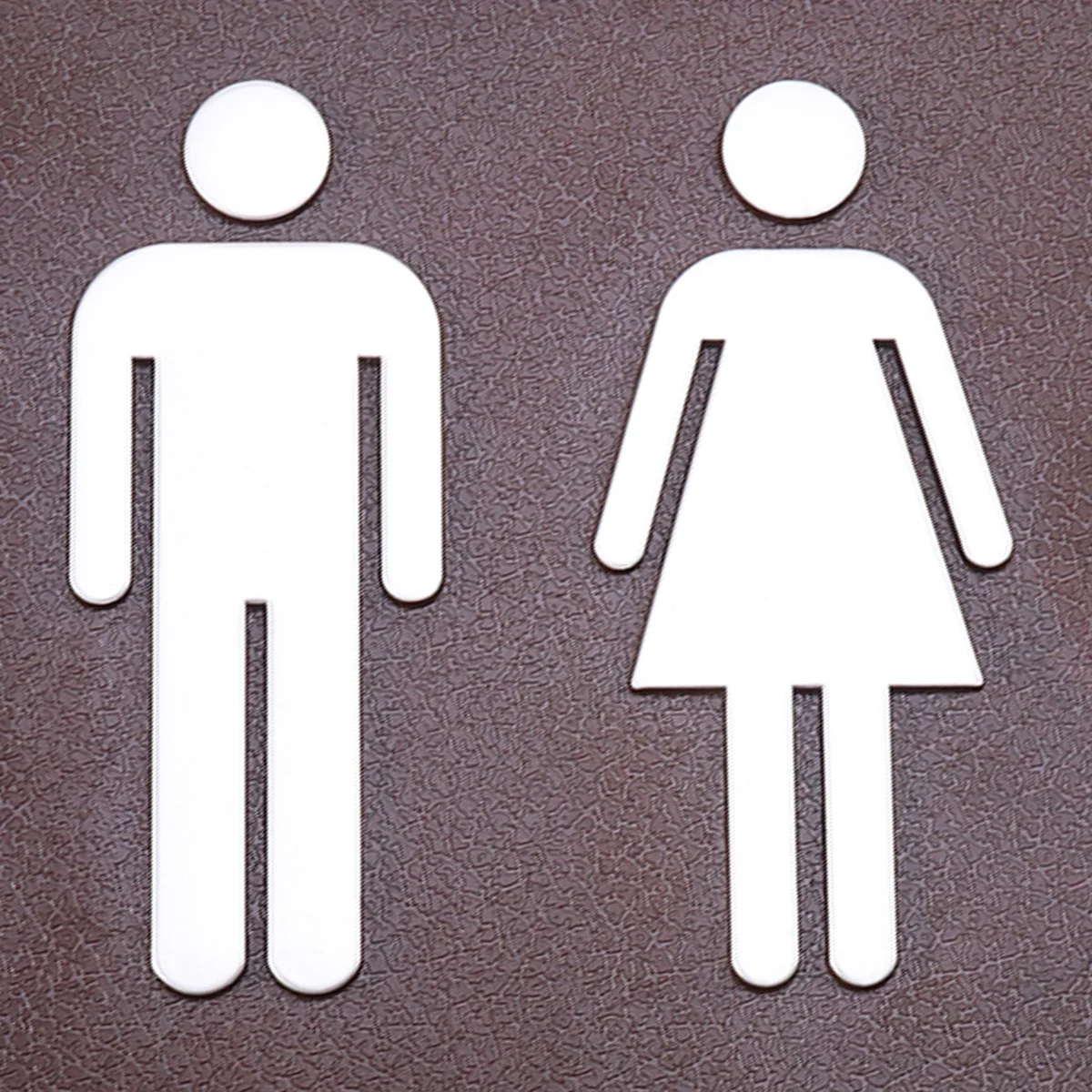 

Creative 3D Toilet Wall Sticker Men Women Restroom Sign Door Decals Public Bathroom Decoration Toilet Wall Sticker