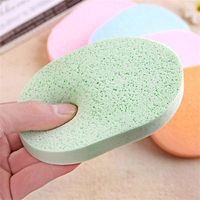 Seaweed Facial Cleansing Powder Puff PVA Sponge Face Wash Puff Makeup Cleansing Face Cotton Makeup Remover Face Wash Puff