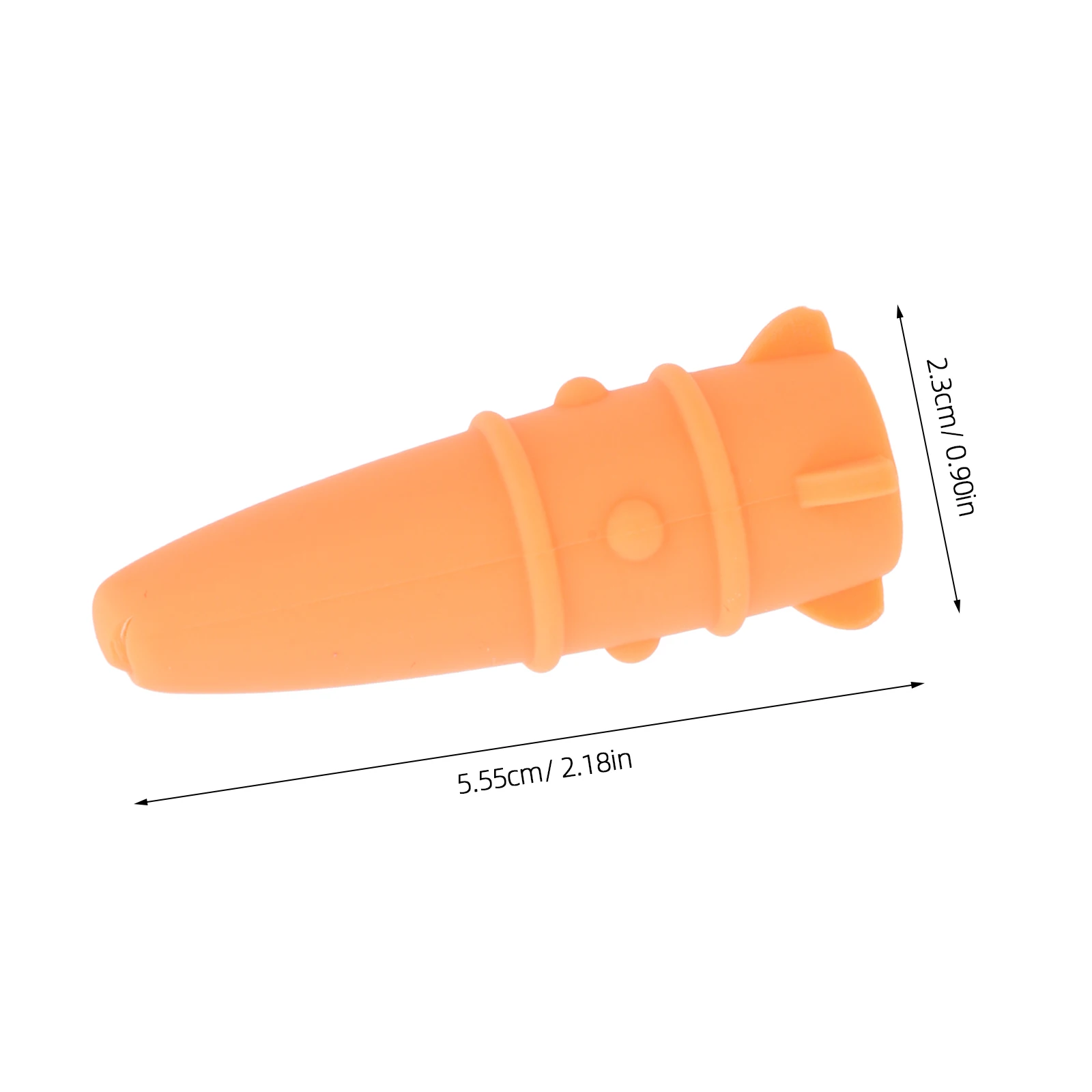 4 szt. Silikonowe nakładki na ołówki w kształcie rakiety, otwór 6,8 mm: miękkie, gryzalne nakładki na ołówki dla uczniów z potrzebami sensorycznymi, zielone ochraniacze na końcówki ołówków