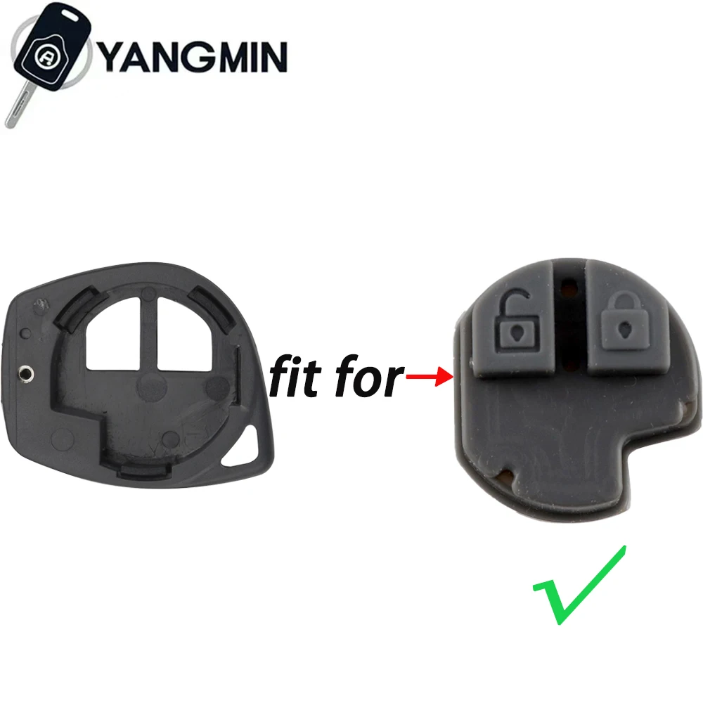 Cangkang Kunci YANGMIN untuk Suzuki Swift SX4 ALTO Vitara Grand Vitara Ignis JIMNY Splash Fob 433MHz /315Mhz ASK/FSK Chip ID46 Pad Mobil