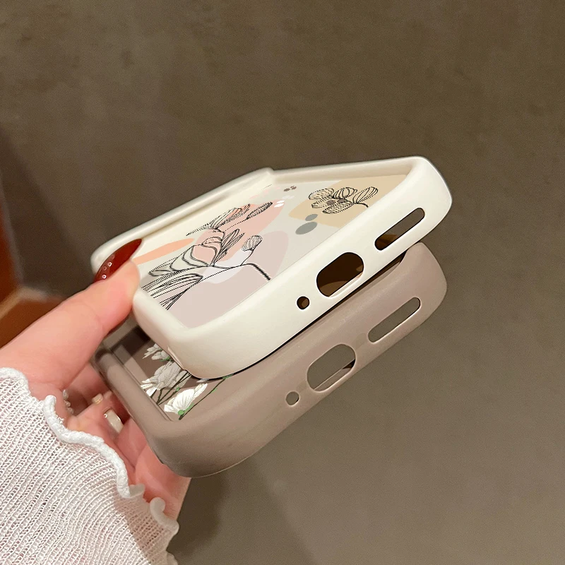 Flowers Pattern Soft TPU Phone Case For Google Pixel 10 9 Pro XL 9A 8A 8 10 Pro 7A Shockproof Silicone Cover For Pixel 7 8 9 Pro