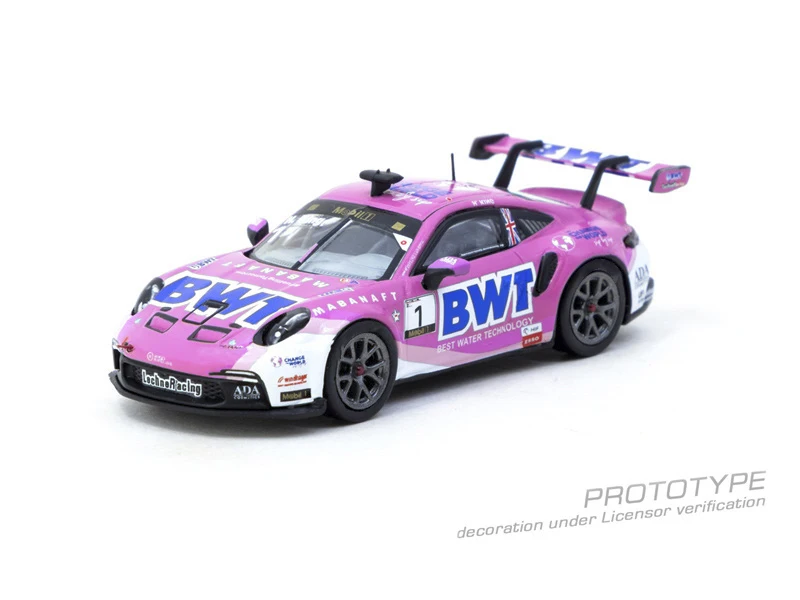 

Коллекционная модель автомобиля Tarmac Works 1:64 GT3 Cup Mobil 1 Supercup 2024/Lancer Evolution VI /Mobil 1 Supercup 2024 из сплава