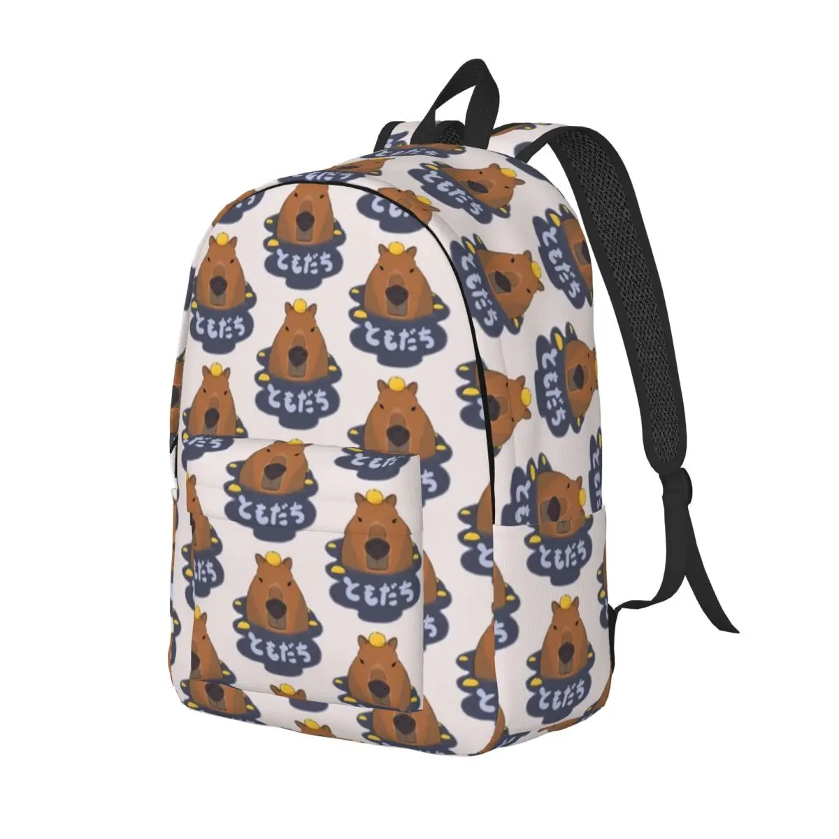 Capybara Backpack for Boy Girl Kids Student School Bookbag Cartoon Cute Daypack Kindergarten Primary Bag Sports