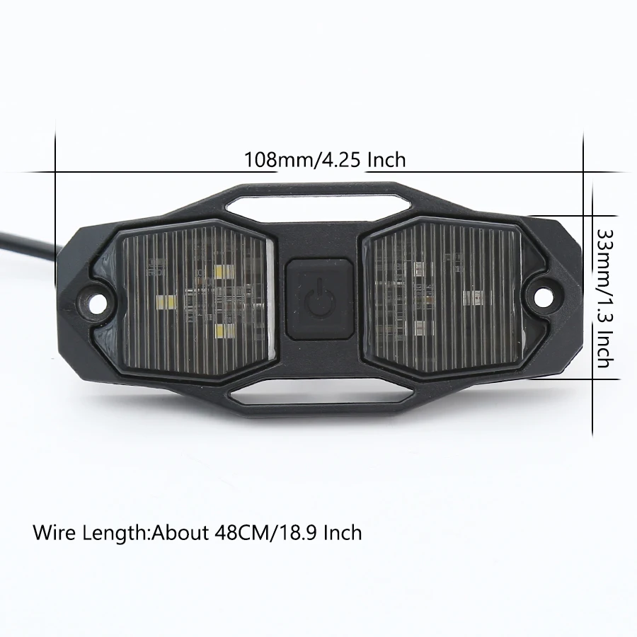 High Quality LED Dome Reading Light For Polaris RZR Ranger Can-Am Maverick Defender UTV 4WD Excavator Pickup Wagon UTB Cab 12V