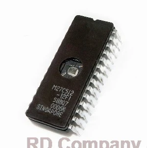 5 قطعة-10 قطعة M27C512-12F1 M27C512 27C512 DIP-28 EPROM رقائق محرك IC #1