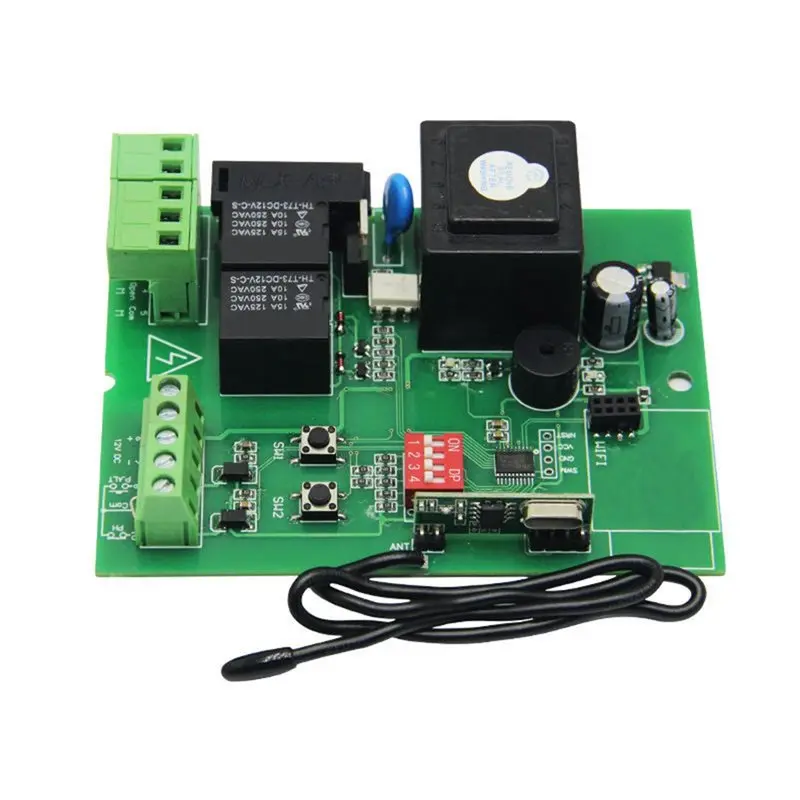 A31T AC220V Tubular Motor Receiver Roller Shutter Control Board with Remote Control for Garage Door Gate Opener