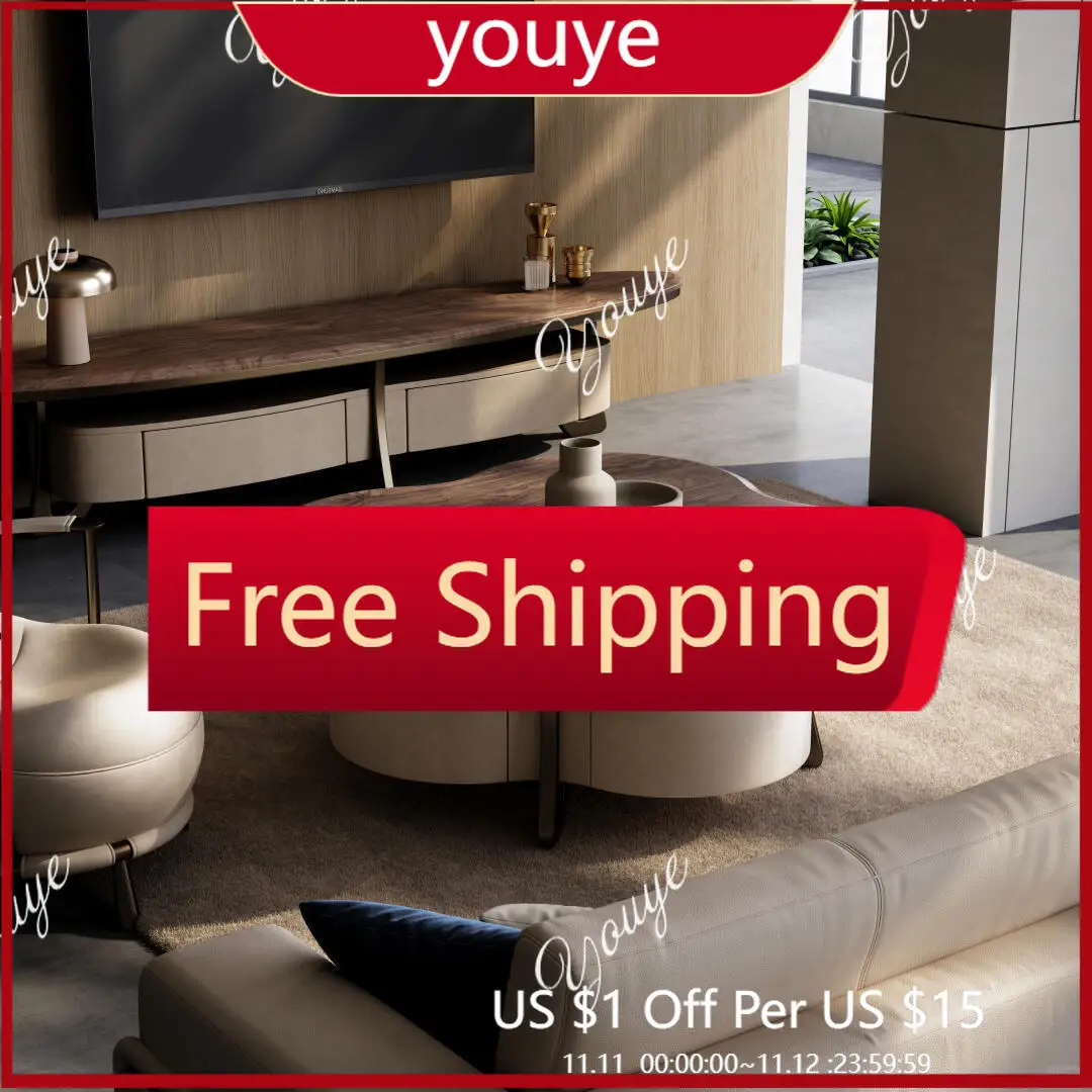 

C Новый китайский минималистичный журнальный столик с деревом особой формы, итальянский цветок, круглый роскошный журнальный столик для гостиной, небольшой квартиры