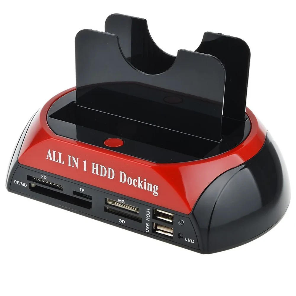 

Dual-Use IDESATA2.0 Hard Disk Base Serial Parallel Hard Disk Base 2.0 Card Reader