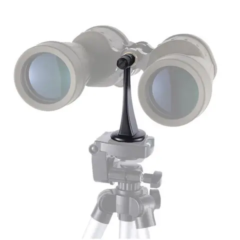 Binocular Tripod Adapter, Universal Binocular Tripod Mount with 1/4 inch Thread for Porro Binoculars and Roof, Aluminium Alloy