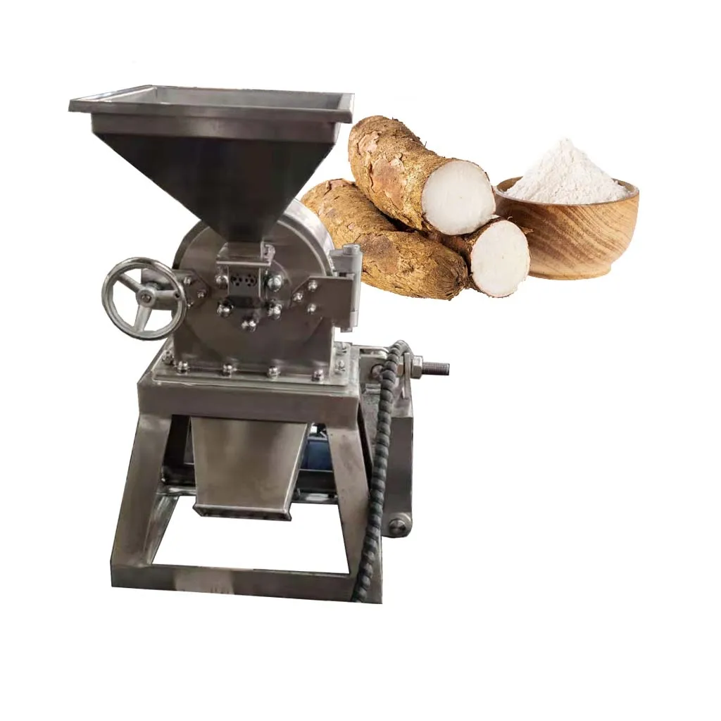 

304 Stainless Steel Cassava Flour Mill Grinder Cassava Grating Machine HJ-CM020