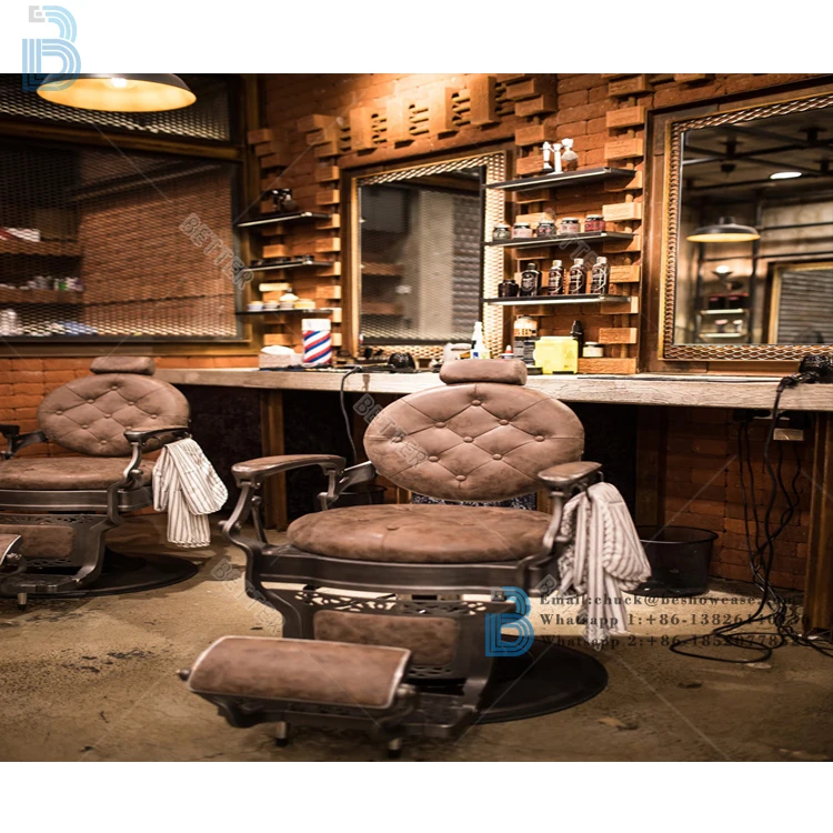 Salon Haaruitrusting Spiegel Salon Haar Kapperszaak Decoratie