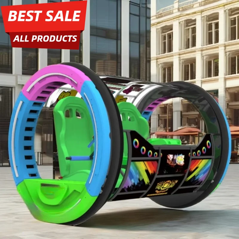 Outdoor Hot Selling Electronic Happy Car Easy Fun 360 Degree Rolling Car 360 Rolling Car Customized