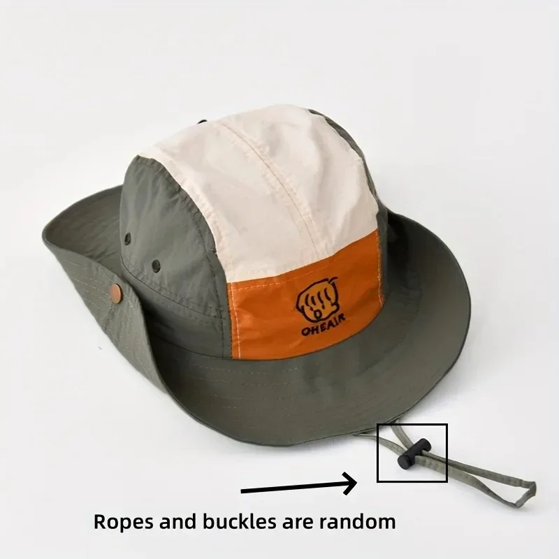 Детская весенне-летняя красивая панама, быстросохнущая водонепроницаемая кепка, солнцезащитная шляпа для путешествий.