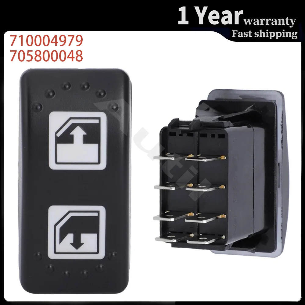 Interruptor de Control de Ventanas Eléctricas para Cam-Am Defender HD8 10 2016 2017 2018 2019 2020, Botón 710004979 705800048, Accesorios para Auto
