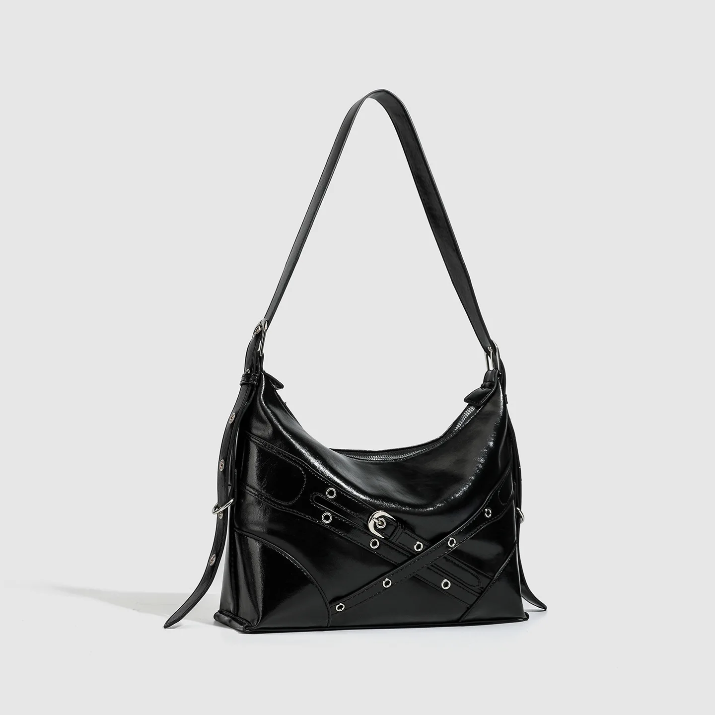 

Новинка 2024 года, американская сумка-локомотив Spice Girl, масляный воск, сумка через плечо в стиле панк, большая вместительная сумка-мессенджер для пригородных поездок, прилив