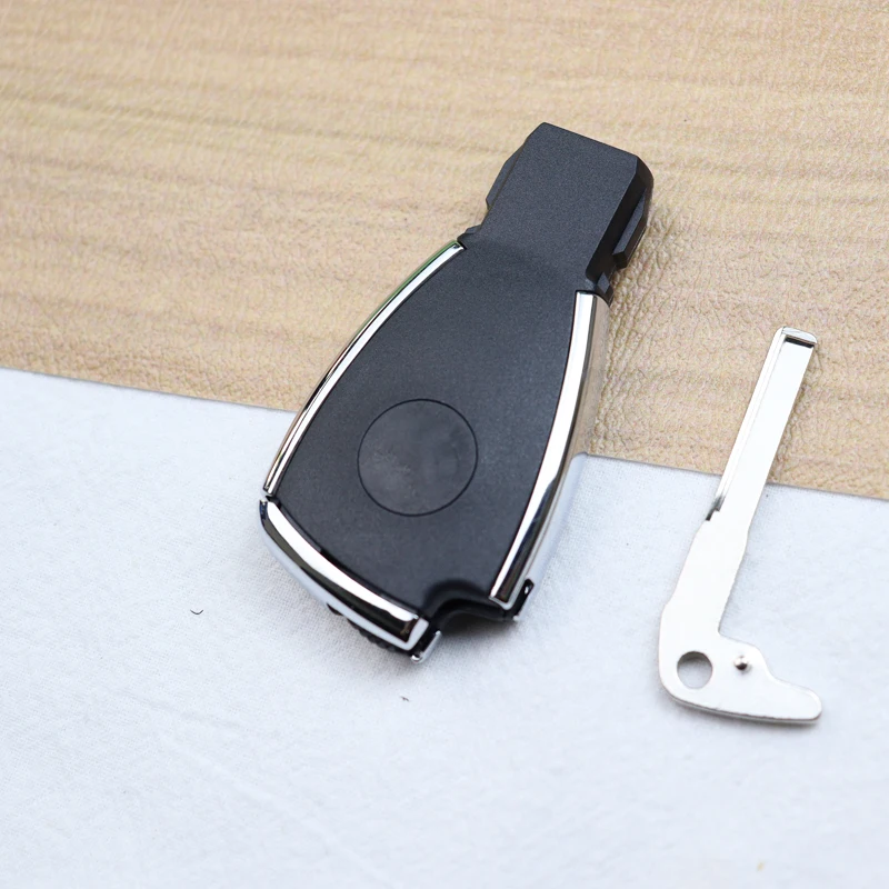 메르세데스 벤츠 W203 W204 W205 W210 A B C E 클래스 W211 W212 W22 용 금속 자동차 키 하우징 키 케이스 쉘에 플라스틱 업그레이드