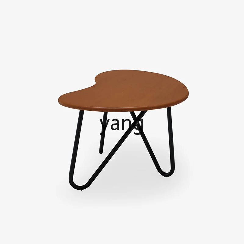 

YHM minimalist medieval metal small apartment irregular coffee table