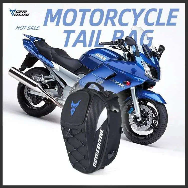 Heren koolstofvezel motorhelmtas waterdichte moto rugzak uitbreidbare motorbagage koffer reistas 30-48l