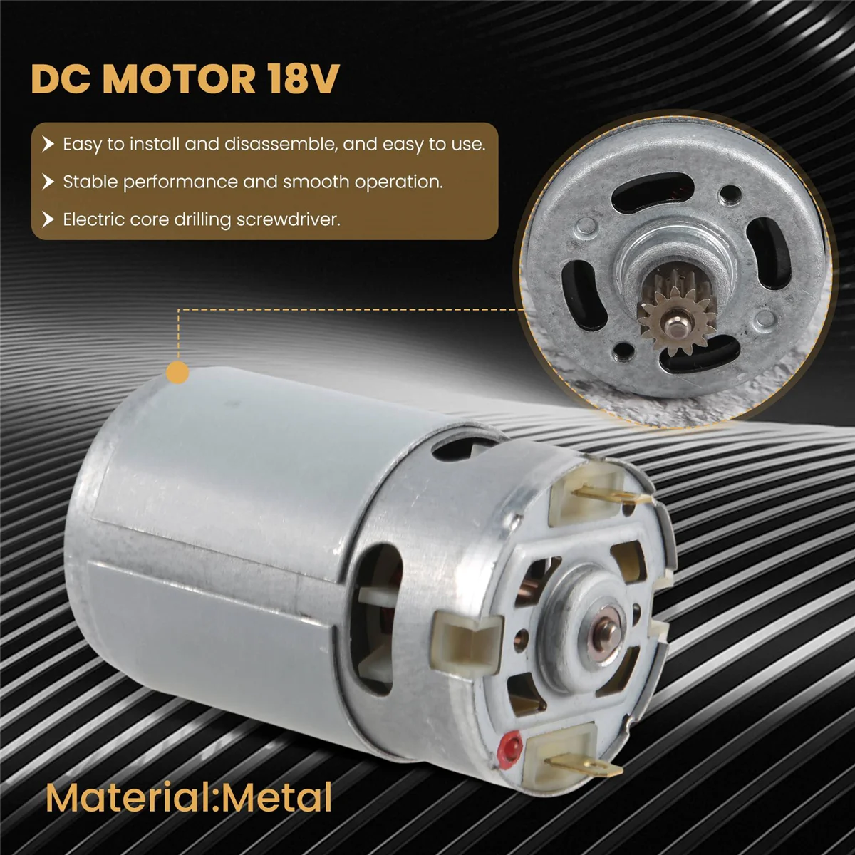 AA84 13 الأسنان المحرك 18 فولت استبدال لبوش GSR 18-2-LI GSB 18-2-LI PSB 1800 LI-2 مفك مسامير