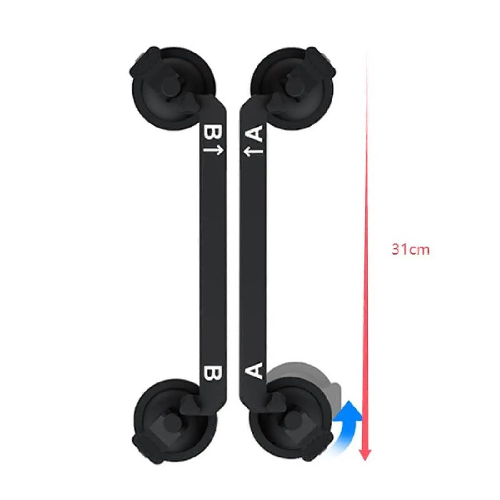 

Mini Car Suction Cup Mount Antenna Mount Adjustable Secure Installation Mounting Kit Professional High Reliability Accessories