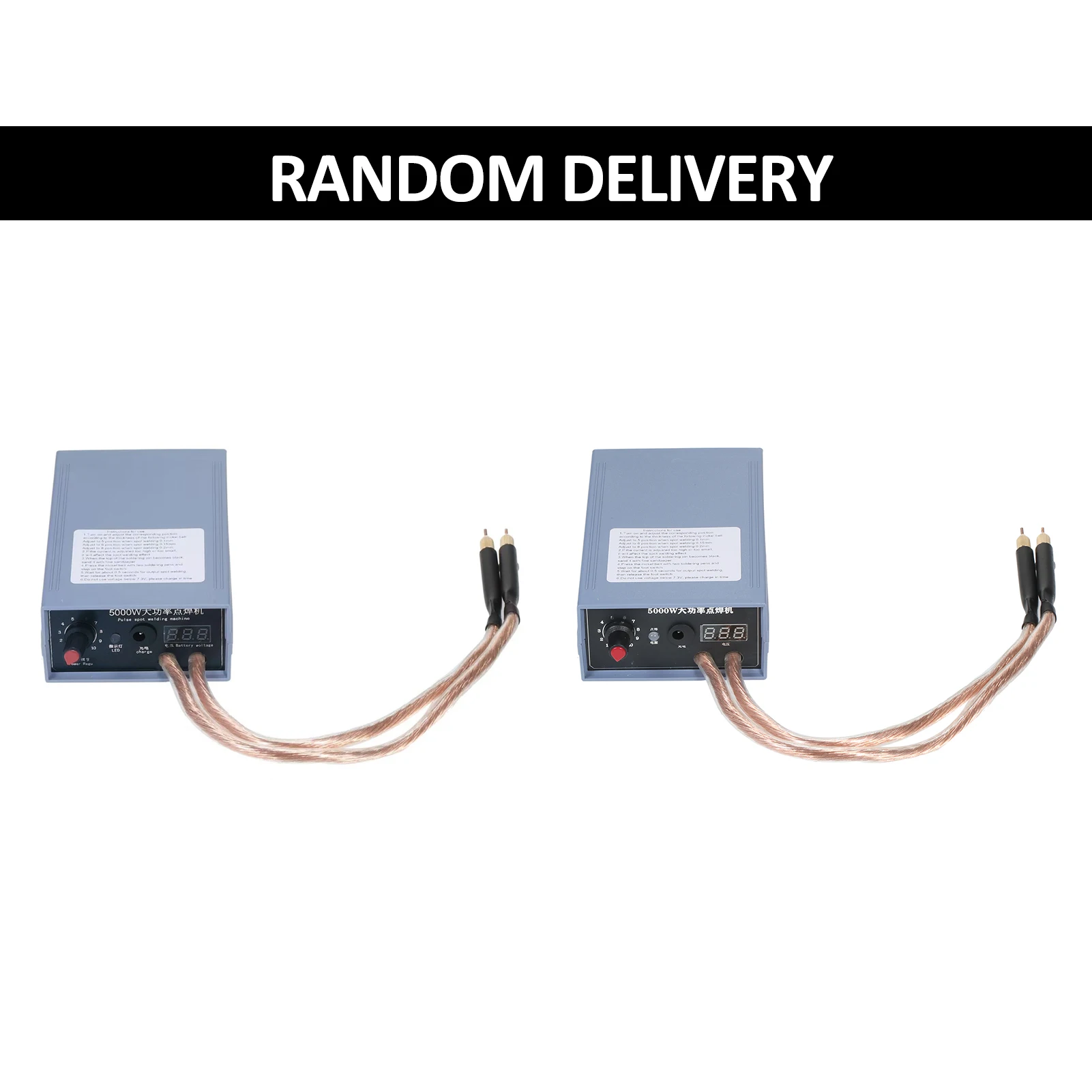 Weytoll بقعة لحام 5000 واط عالية الطاقة يده ماكينة لحام نقطي المحمولة 0-800A لحام الحالي #5