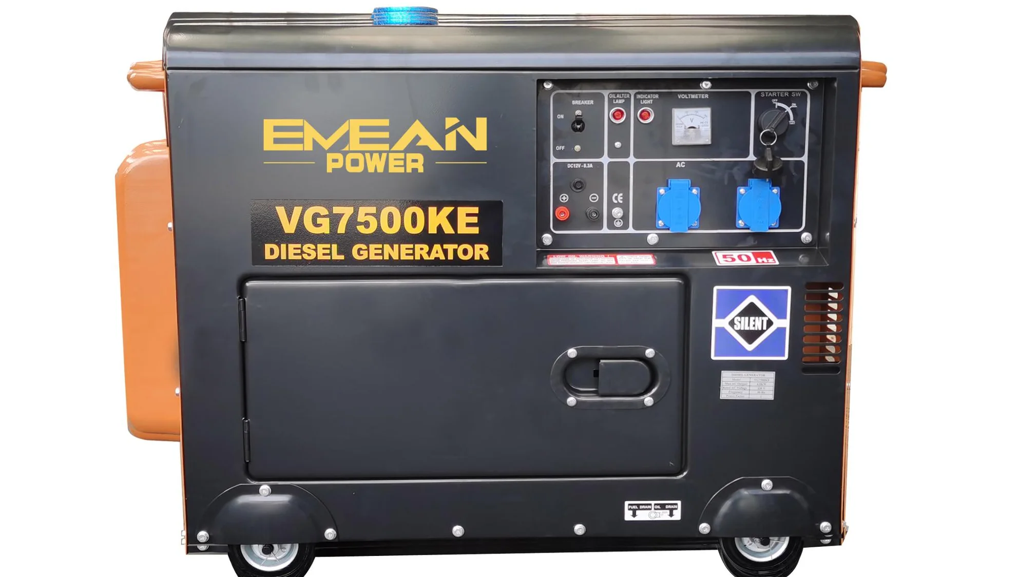 

Generator air cooled Gasoline Generators 2kw-8kw super silent type