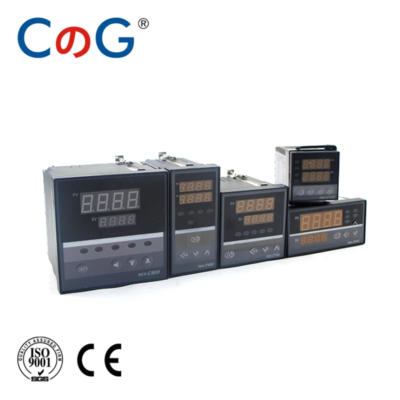 CG REX C700 72*72mm 800 Degree Input K J PT100 0-10V 4-20mA PID Output SSR Relay 220V 24V 380V Thermostat Temperature Controller