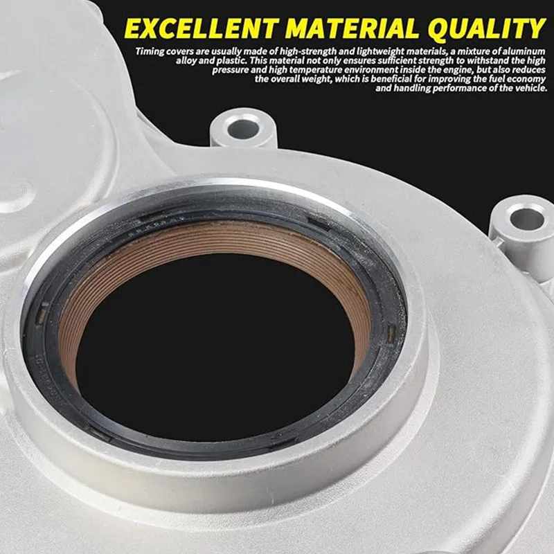 11148512597 11144751132 Crankshaft Oil Seal Front Plastic/Aluminium Timing Cover For BMW F46 218i I8 X2 F39 F20 F22 - Image 4