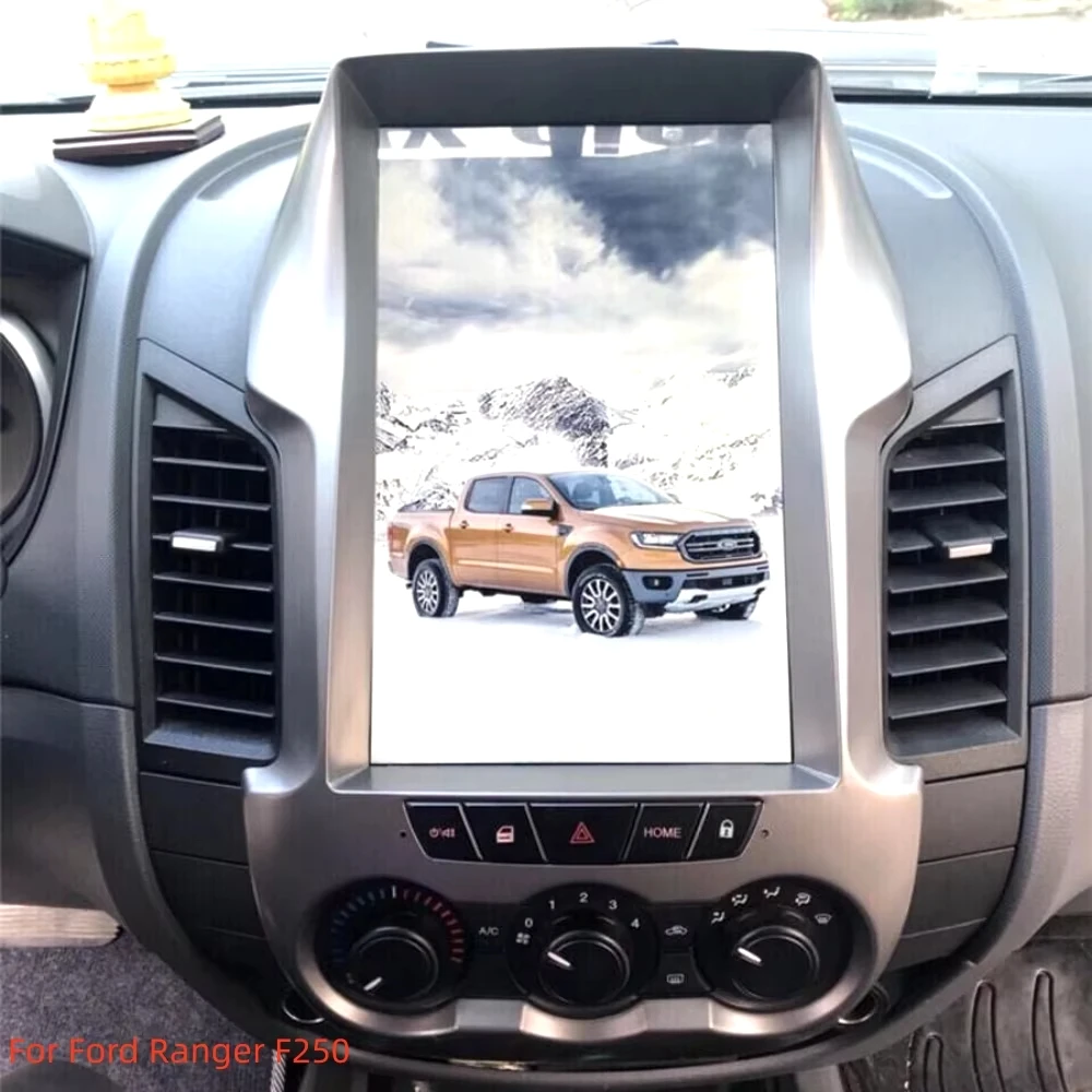 Android 15 สำหรับรถยนต์ฟอร์ด เรนเจอร์ F250 ปี 2015-2022 เครื่องเล่นนำทาง GPS มัลติมีเดีย หน้าจอแนวตั้ง วิทยุติดรถยนต์