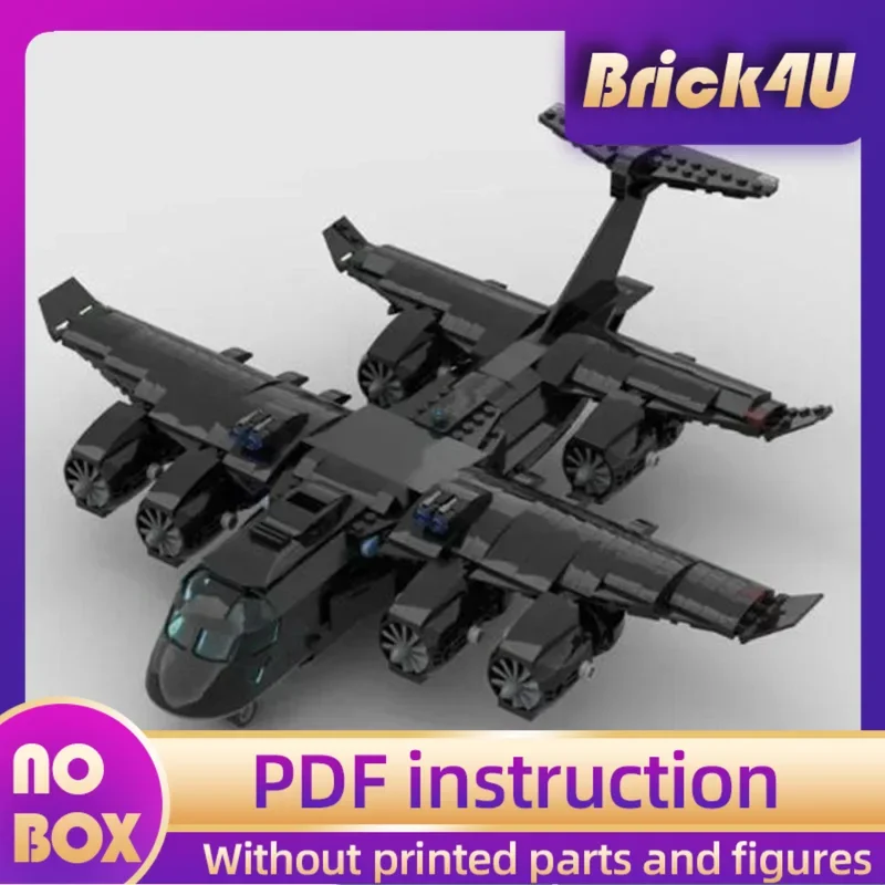 

Moc Building Bricks Military Model Boeing C-17 Globemaster Technology Modular Blocks Gifts Christmas Toys DIY Sets Assembly