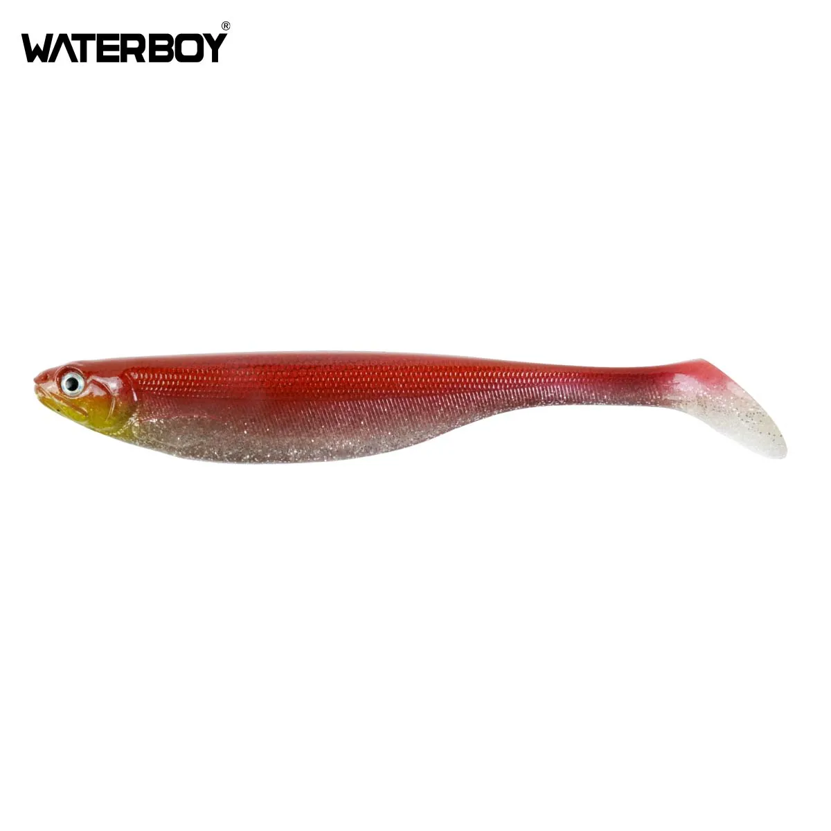 1 Stück 19cm 34g 23cm 56g Weicher Angelköder Swimbait Fischköder Hochwertig Detaillierter Softbait Herstellerprodukt Bedruckter Weicher Angelköder