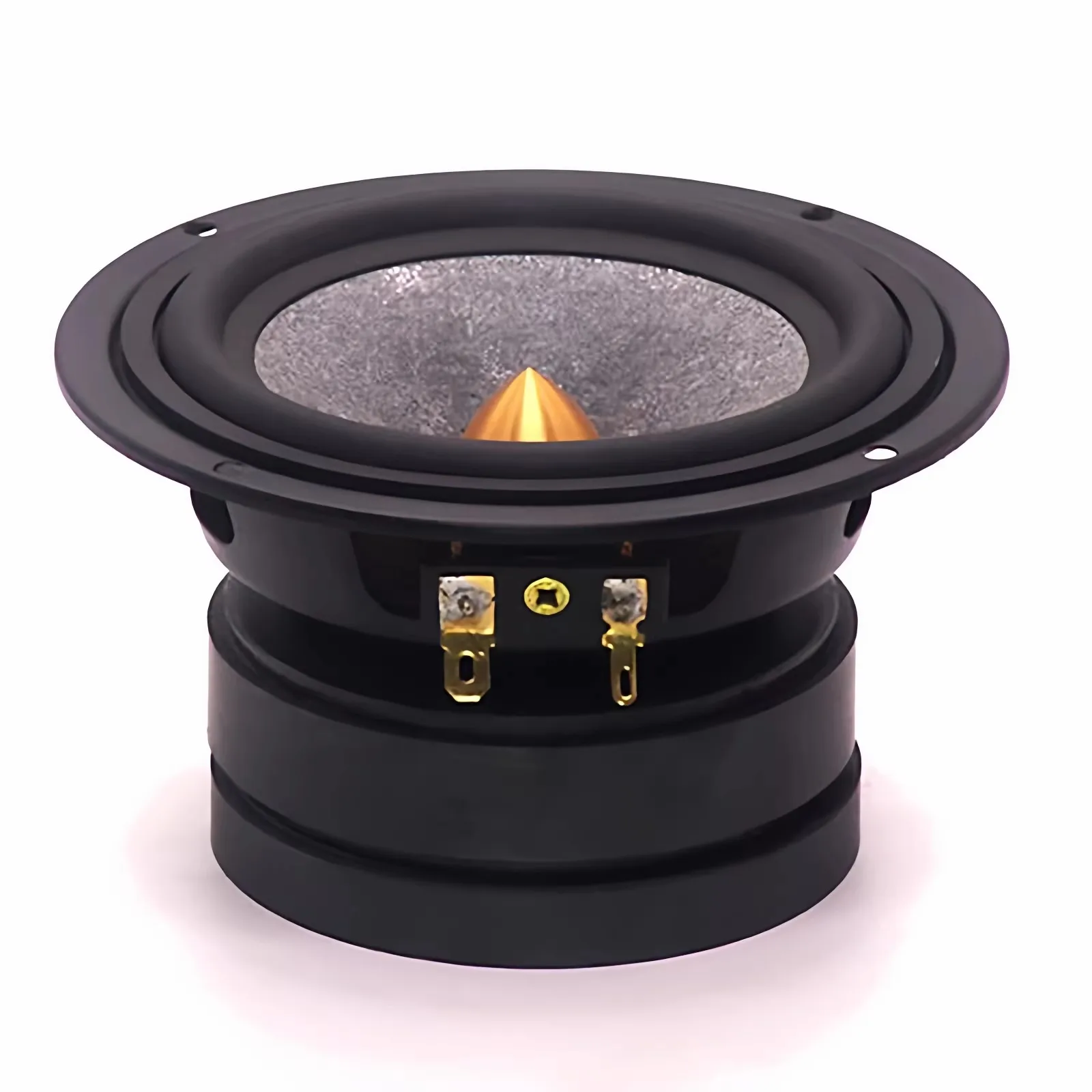 

1 шт. GHXAMP 4-дюймовый HIFI-динамик полного диапазона: легендарный среднечастотный динамик, мощный бас, идеально подходит для ламповых/усилителей класса А (8Ω12Вт)