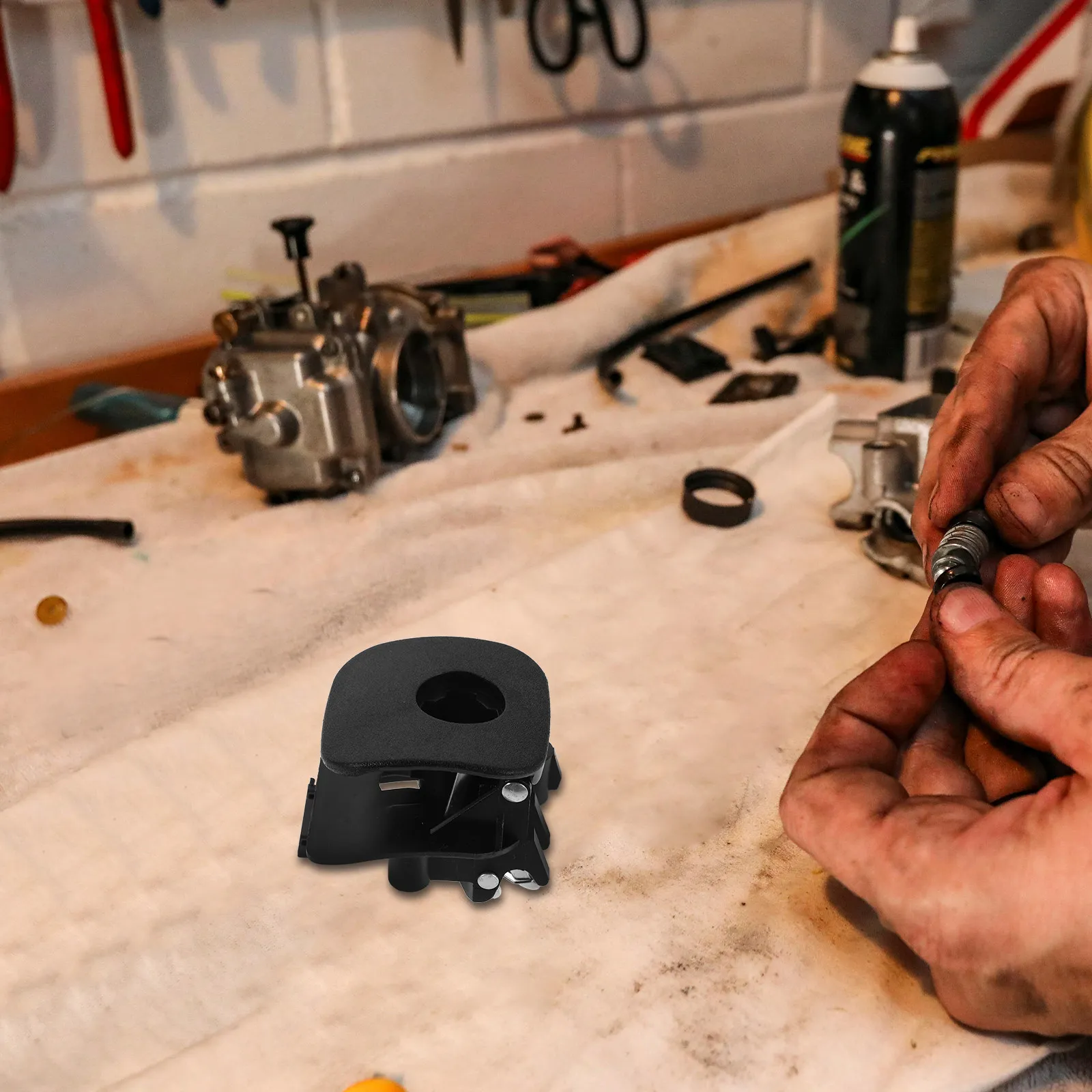 

Automotive Glove Compartment Latch Replacement Car Interior Glove Handle for Easy Installation Noise-Reduction