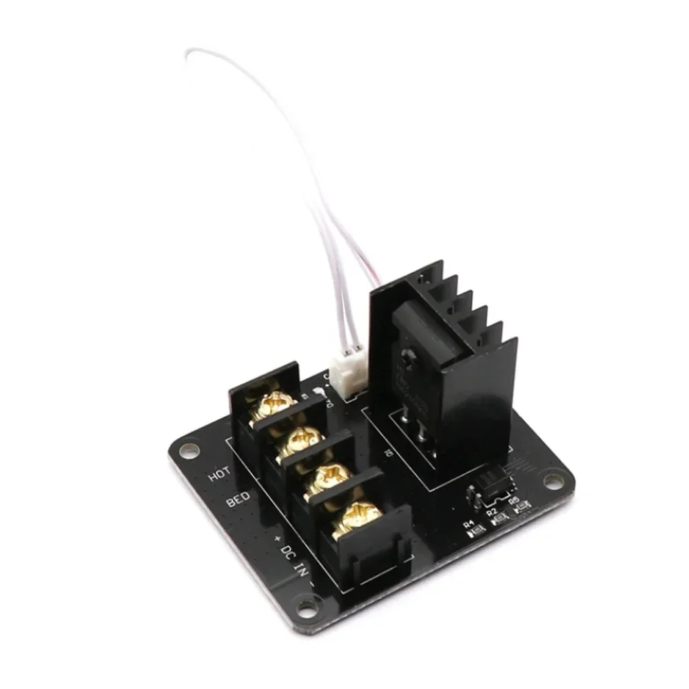 3D Printer Heated Bed Power Module /Hotbed MOSFET Expansion Module Inc 2pin Lead With Cable for Anet A8 A6 A2 Ramps 1.4