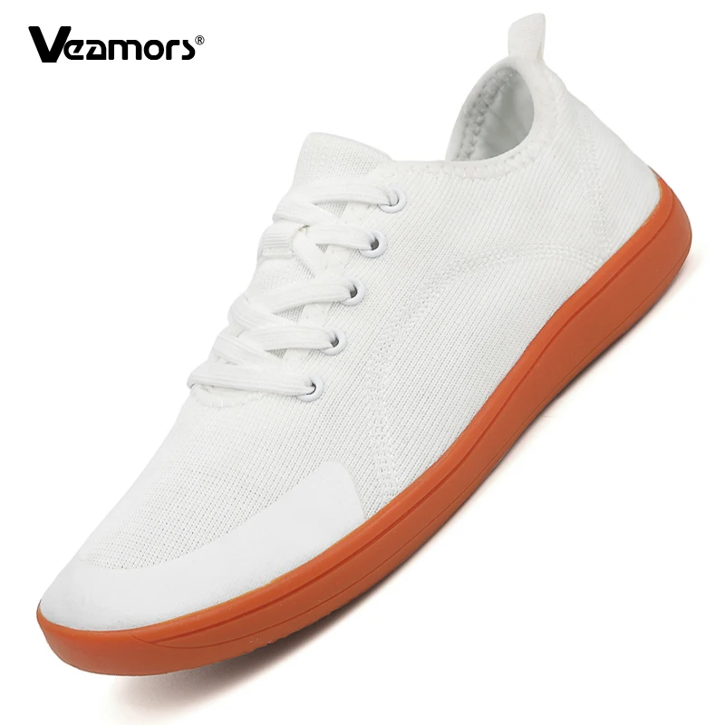 

Men's Minimalist Wide Toe Box Casual Sports Shoes Breathable Mesh Sneakers Zero Drop Sole Relaxation Men's Cross Trainer Shoes